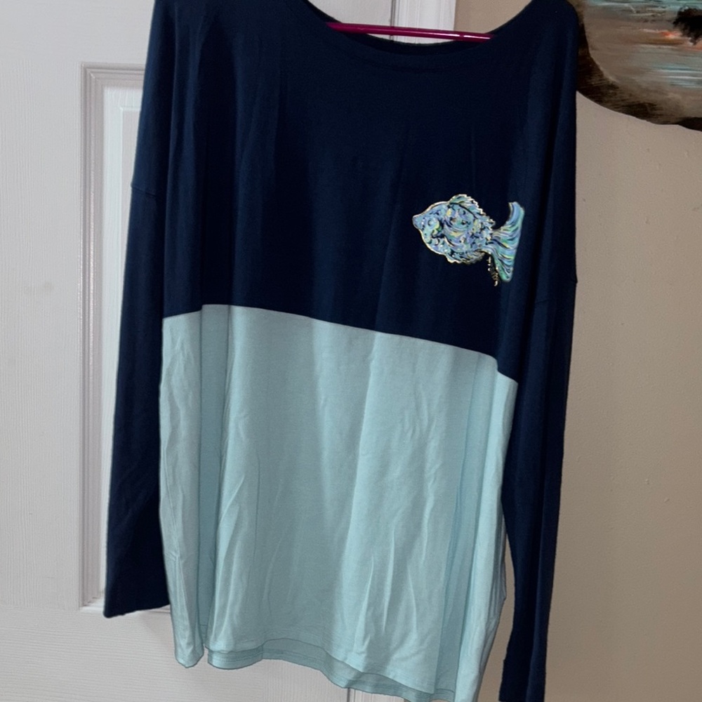 Lilly Pulitzer Finn Top XL